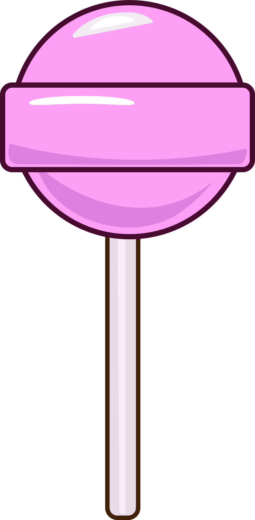 Purple Lollipop Icon